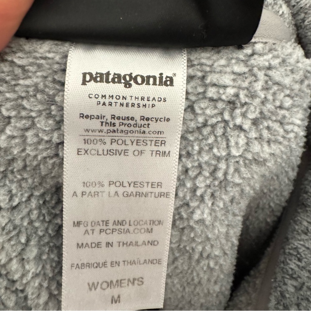 Patagonia Better Sweater Quarter Zip Gray - Picture 5 of 5